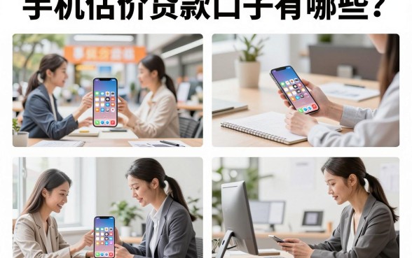 手机估价贷款口子有哪些?手机估价贷款口子哪个平台容易通过