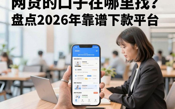 网贷的口子在哪里找?盘点2026年靠谱下款平台