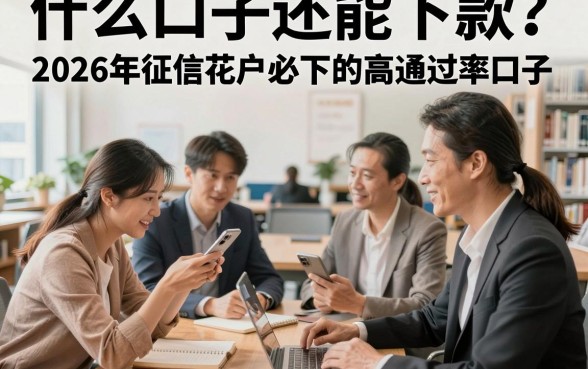什么口子还能下款?2026年征信花户必下的高通过率口子