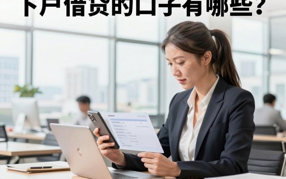 下户借贷的口子有哪些?征信花哪里可以借到钱?