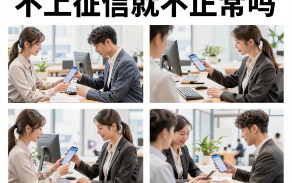 不上征信就不正常吗，不上征信的贷款是真的吗