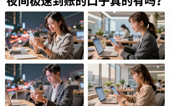 夜间极速到账的口子真的有吗?盘点几个靠谱的下款平台