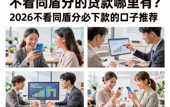 不看同盾分的贷款哪里有？2026不看同盾分必下款的口子推荐