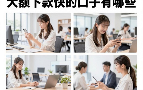 大额下款快的口子有哪些,2026年正规大额下款快的口子推荐