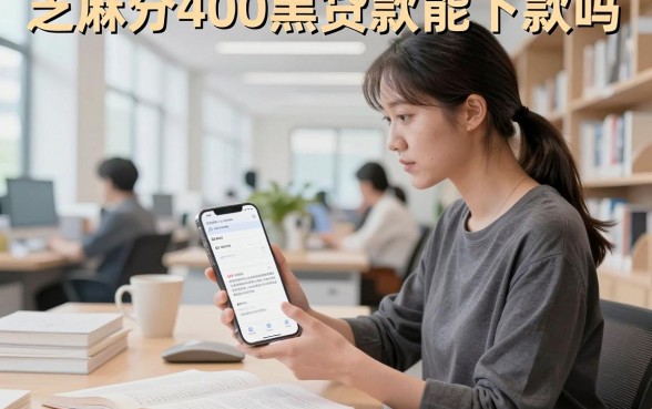 芝麻分400黑贷款能下款吗，揭秘黑户必下的网贷口子