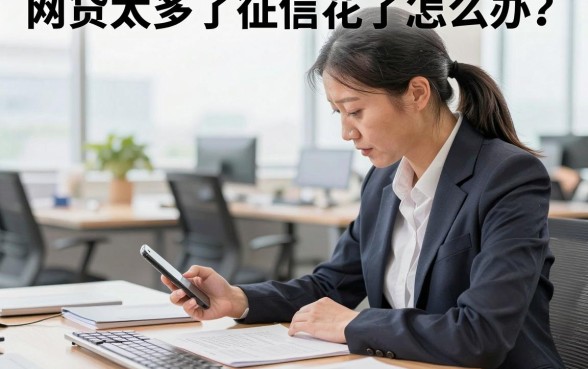网贷太多了征信花了怎么办?还能在哪里申请贷款通过率高