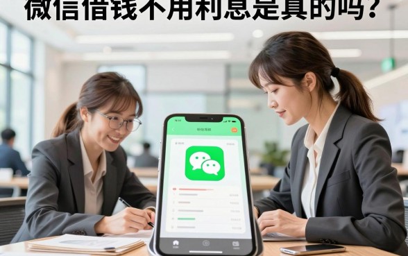 微信借钱不用利息是真的吗?盘点几款真正免息的借钱软件