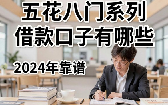 五花八门系列借款口子有哪些，2024年靠谱的借款平台推荐