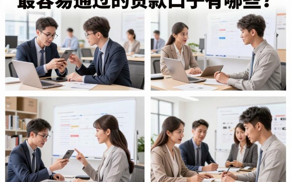 最容易通过的贷款口子有哪些?2026年不看征信秒下款的正规平台推荐