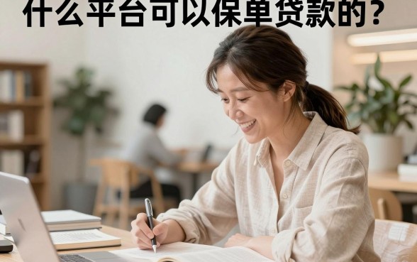 什么平台可以保单贷款的?保单贷款哪个平台容易通过