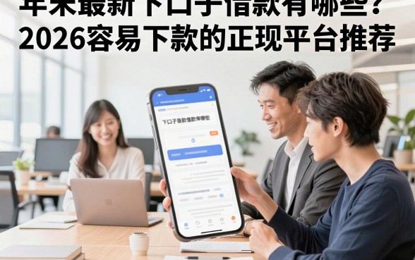 年末最新下口子借款有哪些?2026容易下款的正规平台推荐