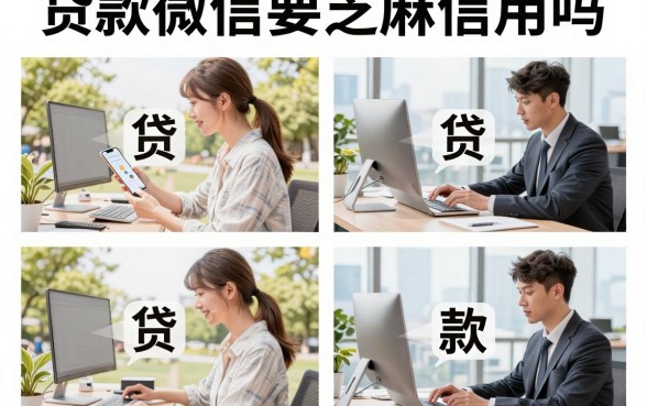 贷款微信要芝麻信用吗，微信贷款没有芝麻信用怎么贷