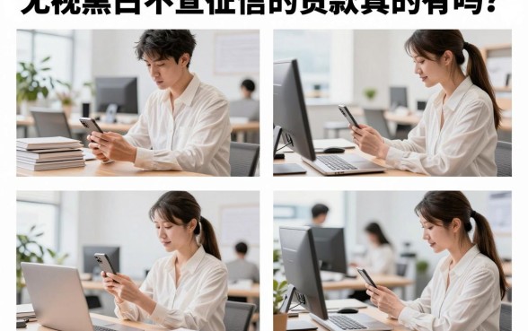 无视黑白不查征信的贷款真的有吗？哪里能下款？
