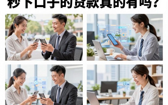 秒下口子的贷款真的有吗？2026年黑户必下的大额口子推荐