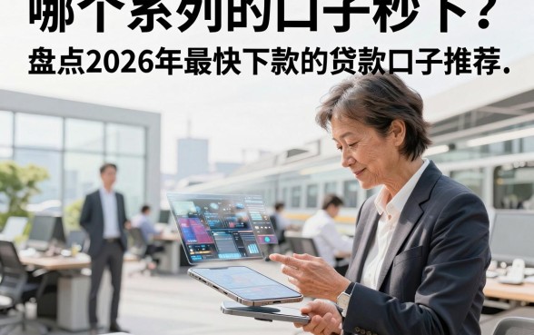 哪个系列的口子秒下?盘点2026年最快下款的贷款口子推荐