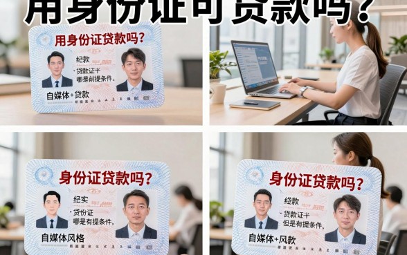 用身份证可贷款吗？身份证贷款有哪些正规平台