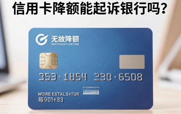 信用卡降额能起诉银行吗?信用卡无故降额怎么投诉恢复