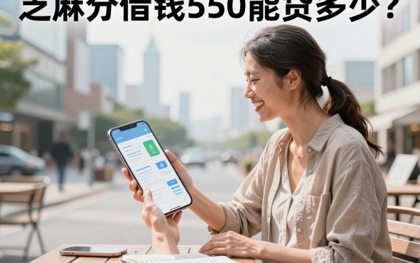 芝麻分借钱550能贷多少？芝麻分550哪里可以借钱通过率高？