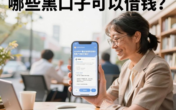 哪些黑口子可以借钱?2026年不看征信的黑户贷款口子有哪些