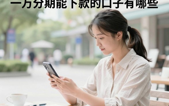 一万分期能下款的口子有哪些，征信花哪里可以借一万分期？