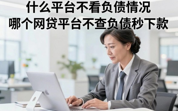 什么平台不看负债情况,哪个网贷平台不查负债秒下款