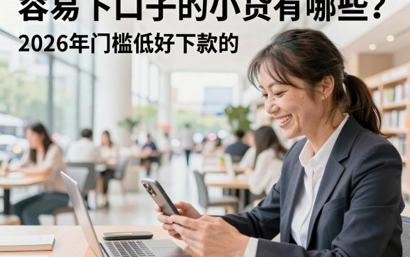 容易下口子的小贷有哪些?2026年门槛低好下款的正规贷款平台推荐