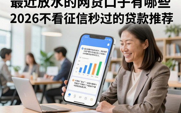最近放水的网贷口子有哪些,2026不看征信秒过的贷款推荐